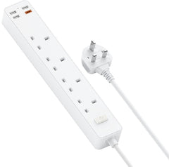 WIWU PD20W Power Strip Usb-Cx1 Plus USB-Ax3 - White