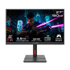 GAMEON GOML27QHD180IPS Midnight Signature Series 27" QHD, 180Hz, MPRT 0.5ms, HDMI 2.1, Fast IPS Mini LED Gaming Monitor (Support PS5) - Black