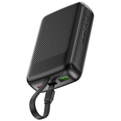 بنك طاقة Acefast M14-20000 PD22.5W مع كابل، أسود اللون