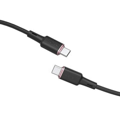 ACEFAST C2-03 USB-C to USB-C zinc alloy silicone charging data cable black