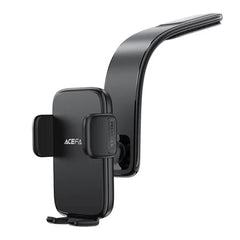 حامل سيارة من نوع الضغط Acefast D28 للوحة القيادة، أسود