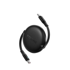 VOLTME Powerlink YoYo Cable 5A 1.0M Retractable (Dual-Way Retractable Cable) Type C to Type C Black