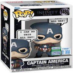 FUNKO Pop! Marvel: Infinity Saga - Captain America(I can do this all day) (Wonder Con'25 Exc)