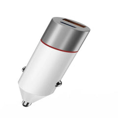 Wiwu 52.5W USB+USB C Car charger Wi-QC022 - White | WI-QC022-WT