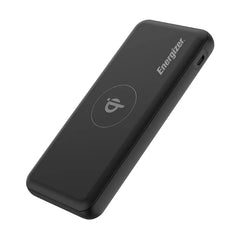 بنك طاقة لاسلكي من إنرجايزر بسعة 10000 مللي أمبير، أسود اللون