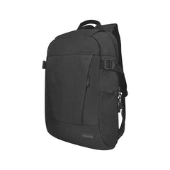 Promate - Birger 15.6" ComfortStyle™ Laptop Backpack with Large Compartments ,Black