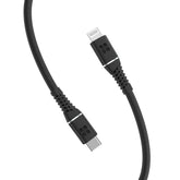 Promate - PowerLine-Ci120,20W Power Delivery USB-C To Apple® Lightning Connector Cable,BLACK