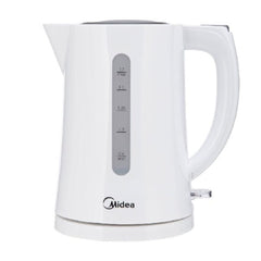 Midea Electric Kettle 1850-2200 Watts 1.7 Liters, White