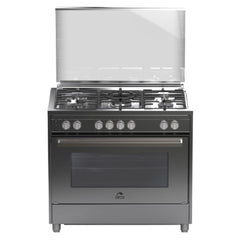 Orca Gas Cooker 5 Burner, Stainless Steel