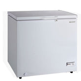 SHARP 250 Liters Free Standing Chest Freezer with Built in condenser, 8.8CFT - White