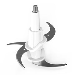 DAEWOO Mini Food Chopper 1.8L Glass Bowl 2 Speed, 4 BI Level, 500W