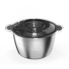 DAEWOO Mini Food Chopper 1.8L BPA Free Stainless-Steel Bowl 2 Speed, 4 BI Level, 500W