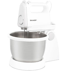 SHARP Mixer 250 Watts 5 Speeds, White