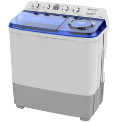 SHARP Twin Tub Washer 10kg Dryer 6.5kg, White