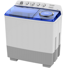 SHARP Twin Tub Washer 18kg Dryer 12kg, White