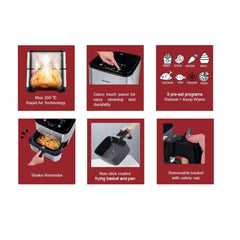 SHARP Air Fryer 1450 Watts 5 Liters