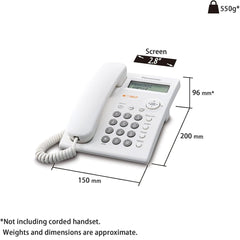 PANASONIC Corded Telephone – White