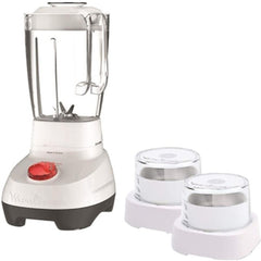 خلاط مولينكس سوبر بسعة 1.75 لتر، مزود بشفرتين، بقوة 700 واط ومحرك سعة 2 مليمتر.