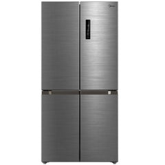 Midea Four Door Refrigerator Net Capacity 474 Liters 16.74 CFT, Bru Steel