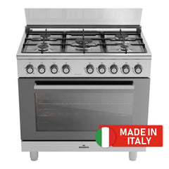MONDIN Gas Cooker 90x60cm 5 Burners
