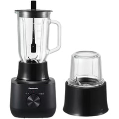 Panasonic Glass Blender with 1 Mill 400 Watts 1 Liter, Black
