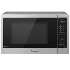 فرن ميكروويف باناسونيك مع شواية، سعة 31 لترًا، 1000 واط، فضي اللون