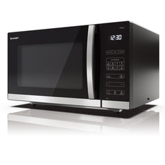 SHARP 30Liter Flatbed Inverter Microwave Oven - Black