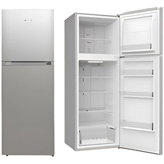 SKYWORTH Top Mount Freezer Refrigerator 420 Liters 14.8 CFT, Silver