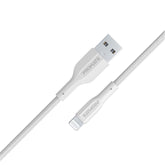 Promate -xCord-Ai,High Tensile Strength Data & Charge Cable for Apple Devices,WHITE