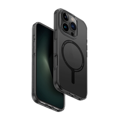 UNIQ HYBRID IPHONE 16 PRO (2024) 6.9 MAGCLICK CHARGING CLARIO (ECO) - SMOKE