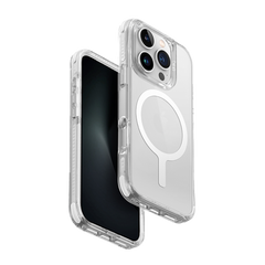 UNIQ HYBRID IPHONE 16 PRO (2024) 6.3 MAGCLICK CHARGING COMBAT (LUMINOUS) - LUME-WHITE