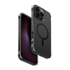 UNIQ HYBRID آيفون 16 برو (2024) 6.3 ماجيكليك لايف برو إكستريم (AF) - دخان (دخان جليدي)