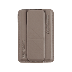 SKINARMA MAG-CHARGE CARD HOLDER WITH GRIP STAND KADO CHAMPAGNE