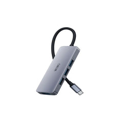 WIWU Alpha 440 Pro USB-C Hub - Gray