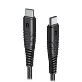RAVPower RP-CB1037 60W C-C 1.2M USB2.0 3A Cable Black