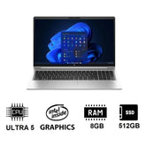 HP ProBook 440 G11 - 14" WUXGA / Ultra 5 125U / 8GB / 512GB (NVMe M.2 SSD) / Win 11 Pro / 1YW / Pike silver - Laptop
