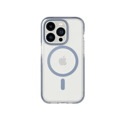 Tech21 Evo Crystal iPhone 14 Pro case,Steel Blue