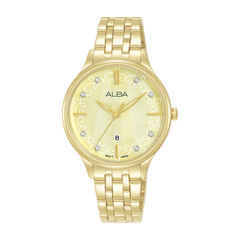 ساعة يد نسائية أنيقة من طراز AH7CR0X1-ALBA، مقاس 32 مم