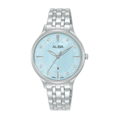 ساعة يد نسائية أنيقة من طراز AH7CR9X1-ALBA، مقاس 32 مم