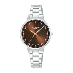 ساعة يد نسائية أنيقة من طراز ARX147X1-ALBA، قطرها 30 مم