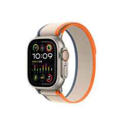 WIWU حزام ساعة من النايلون مقاس 42/44/45/49 ملمWi-WB006 برتقالي + بيج