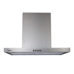 شفاط مطبخ مدمج على شكل حرف T من ميديا، 60 سم، مصنوع من الفولاذ المقاوم للصدأ، 3 سرعات