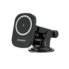 Energizer 15W Magnetic Wireless Car Charger/ Suction m Mount/ MagSafe/ Black