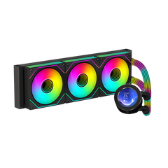 GAMEON KRAKEN N360 360mm LCD Display Liquid CPU Cooler With ARGB Tube - Black