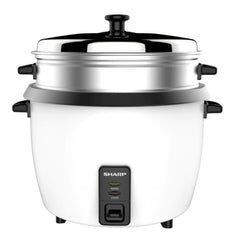 SHARP Rice Cooker 900 Watt, White