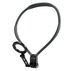 Promate - MagSafe Compatible Neckband Phone Mount for Handsfree POV ,Black