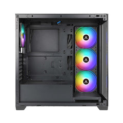 GamerTek Stellar MID Tower ATX Gaming Case - Black
