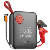 800A/12V High-Capacity Jump Starter 150PSI Air Compressor with 10000mAh Power Bank & Flashlight