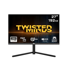 شاشة ألعاب Twisted Minds مقاس 27 بوصة بدقة FHD ومعدل تحديث 192 هرتز، طراز M27FHD192IPS