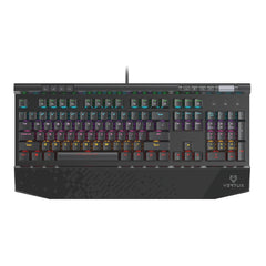 VERTUX-Hyper Action Mechanical Gaming Keyboard , Rainbow LED Backlight ,BLACK